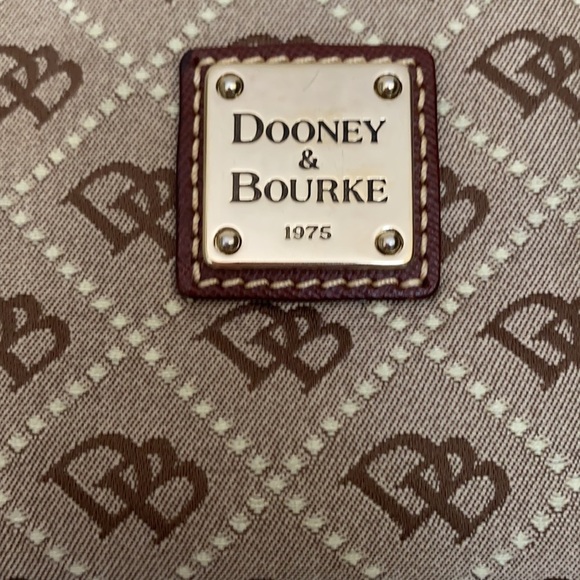 Dooney and Burke Signature Hobo Bag - Picture 2 of 6